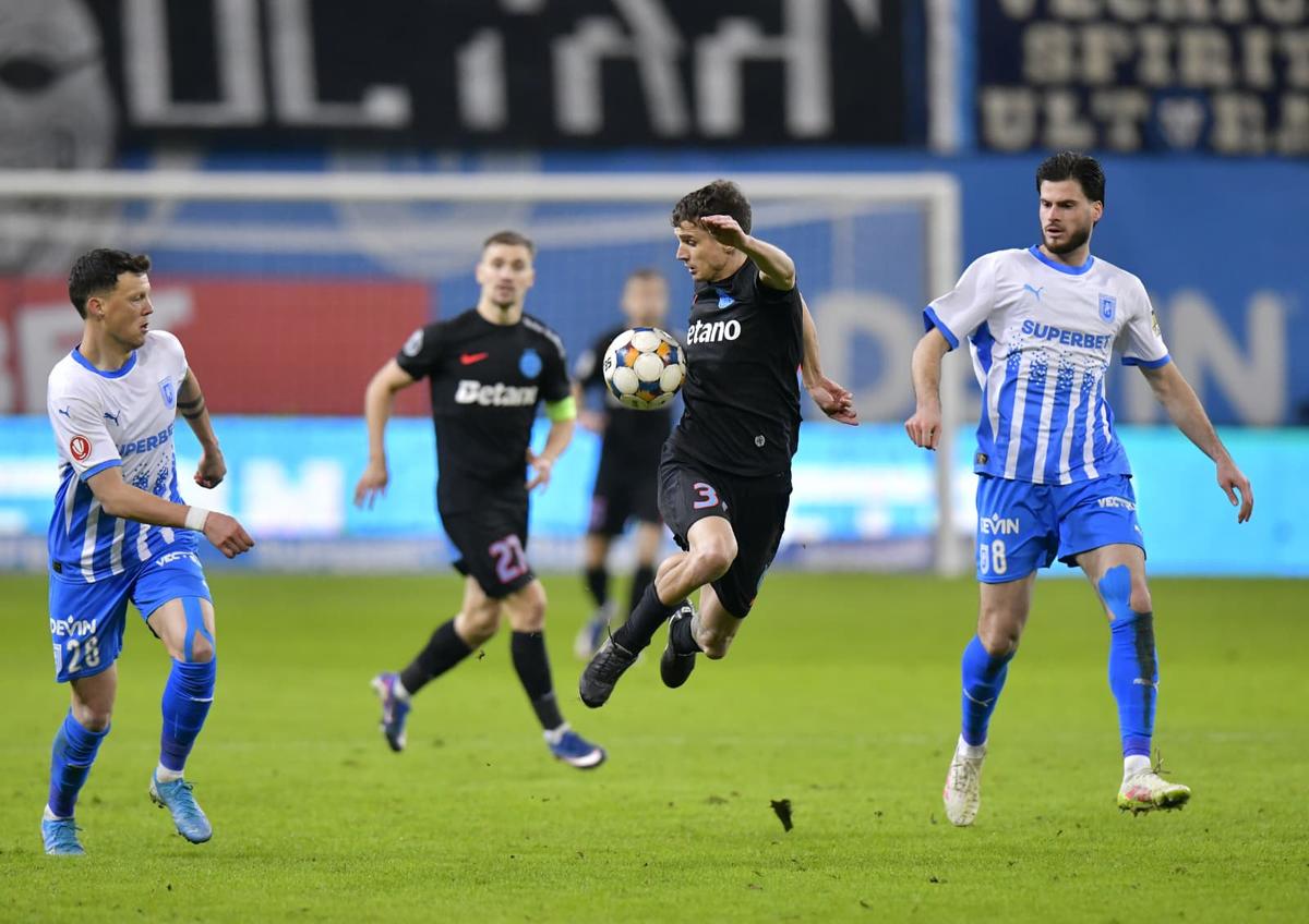 Derby-ul ne-a lămurit! Universitatea Craiova se duce spre titlu, FCSB spre play-out » CLASAMENTUL: top 6 devine misiune aproape imposibilă pentru campioană!