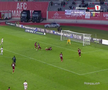 Penalty ratat în Hermannstadt - CFR Cluj. Foto: captură Prima Sport 1