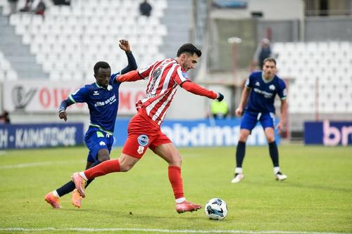 Andrei Ivan, atacantul lui Panserraikos // FOTO: Instagram