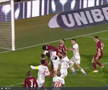Andrei Chivulete anulează penalty-ul dictat pentru Hermannstadt // foto: capturi Prima Sport