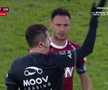 Penalty ratat în Hermannstadt - CFR Cluj. Foto: captură Prima Sport 1