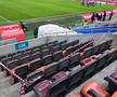 Zona izolată Arena Națională la Dinamo - Slobozia // FOTO: GSP.ro