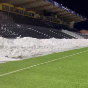 Stadionul lui Bodo/Glimt, cu două zile înainte de meciul cu Inter / foto: X @JanAageFjortoft