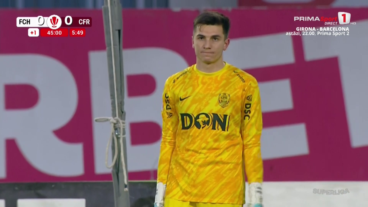 Penalty ratat în Hermannstadt - CFR Cluj