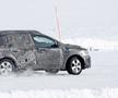 GALERIE FOTO Noul model Dacia Sandero, care va apărea în 2021, testat pe zăpadă: imagini spectaculoase