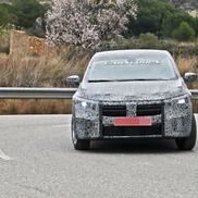 Dacia Sandero, care va apărea în 2021, testat pe zăpadă