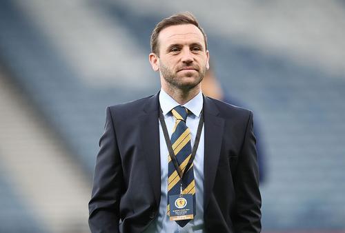 James McFadden, când era antrenorul secund al Scoției // FOTO: Guliver/GettyImages