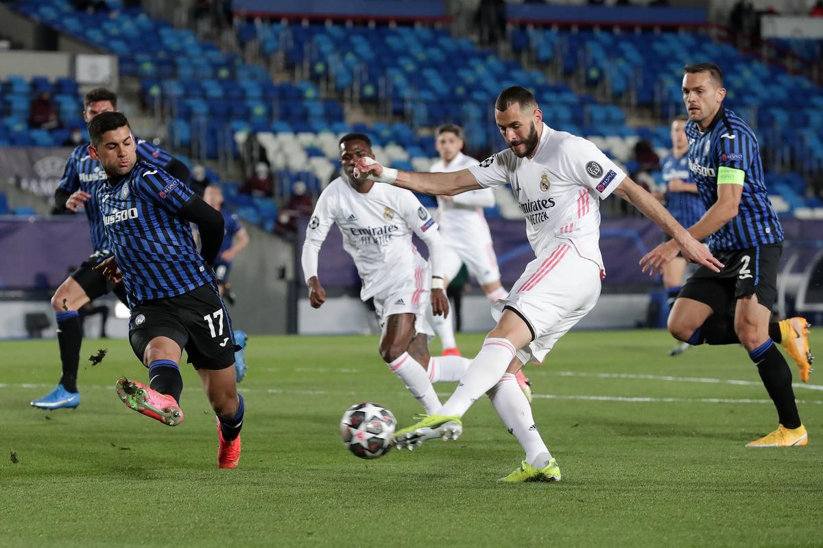 Real Madrid - Atalanta 3-1 » Real Madrid, calificare fără emoții în sferturile competiției