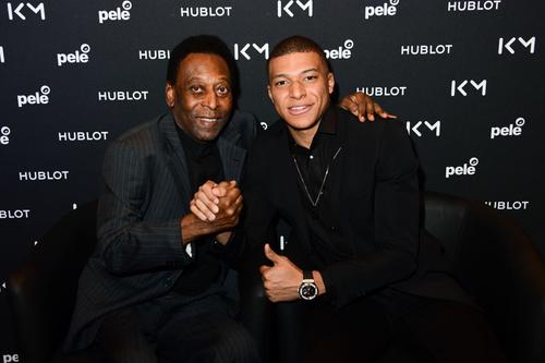 Pele și Kylian Mbappe/ foto: Guliver/GettyImages