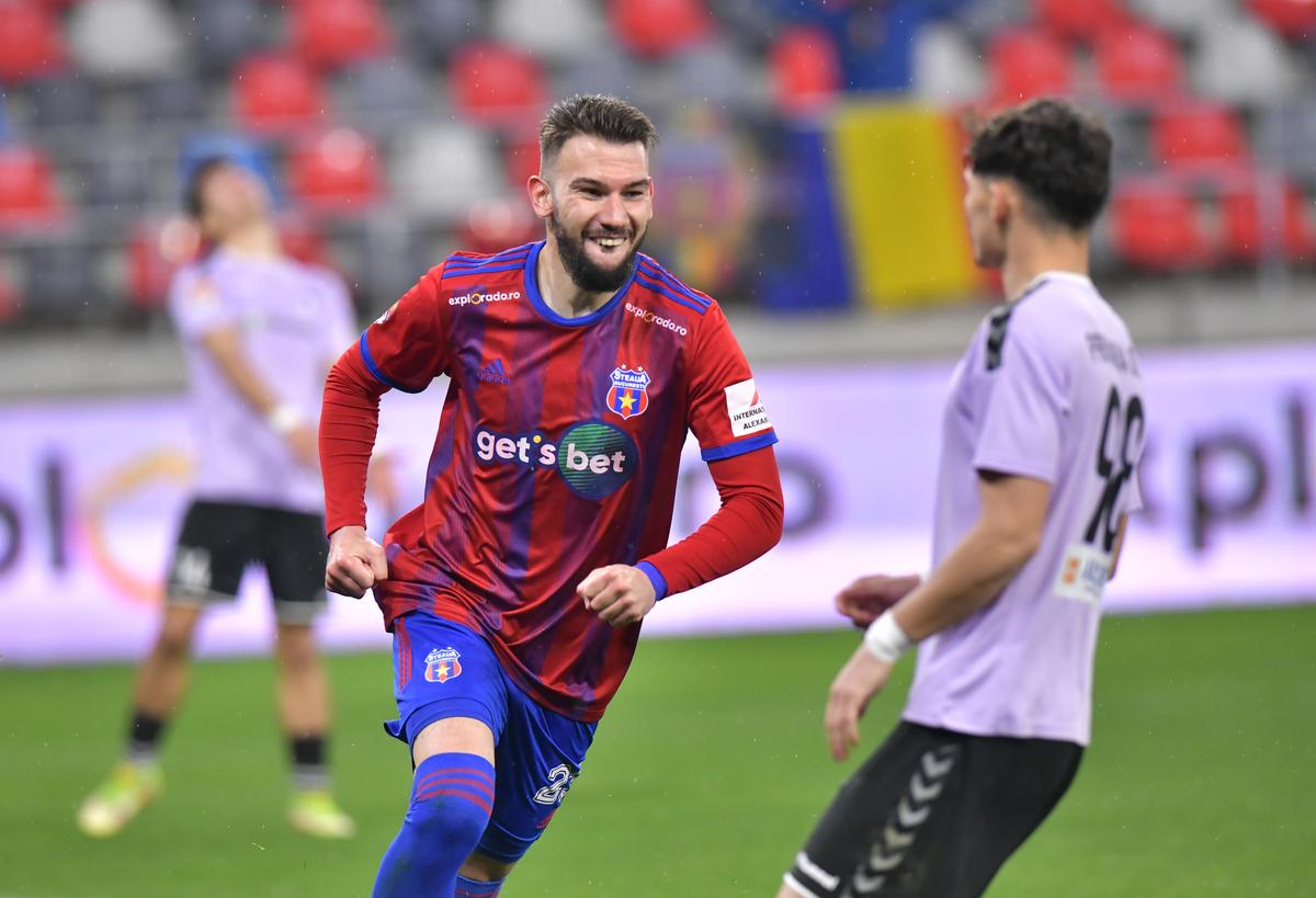 CSA Steaua - Unirea Dej, etapa 1 din play-off-ul Ligii 2