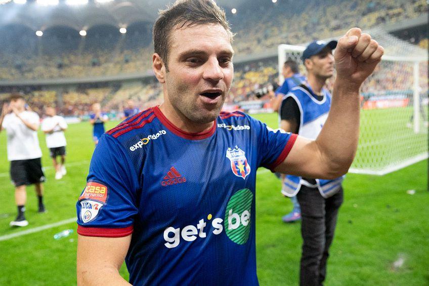 CSA Steaua a învins-o pe Unirea Dej, scor 3-0, în primul meci al play-off-ului din Liga 2. Adi Popa, extrema „militarilor”, a încercat să găsească explicații pentru prezența redusă din Ghencea.
