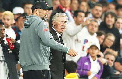 Jurgen Klopp și Carlo Ancelotti, discuție la marginea terenului despre Manchester City și Guardiola: „Ăsta nu e fotbal!”