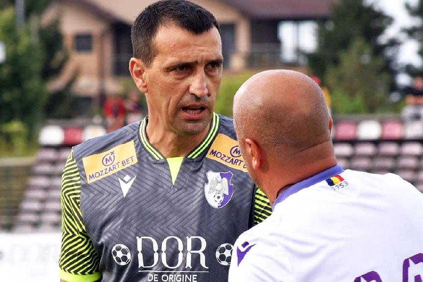 Bogdan Vintilă, la un meci demonstrtiv jucat în vara lui 2022 / foto: Gabriela Neacșu (Facebook@ FC Argeș)