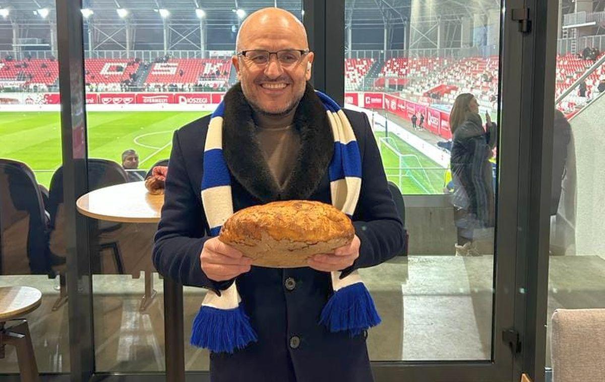 Adrian Mititelu și Laszlo Dioszegi, înainte de Sepsi - FCU Craiova