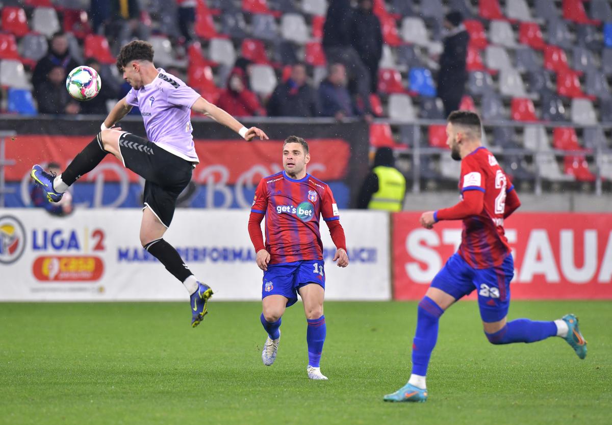 CSA Steaua - Unirea Dej, etapa 1 din play-off-ul Ligii 2