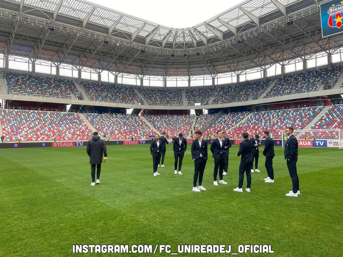 Apariție de Champions League » Cum s-au prezentat jucătorii Unirii Dej în Ghencea, pentru debutul în play-off-ul ligii secunde