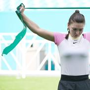 Simona Halep, antrenament la Miami Foto: Imago