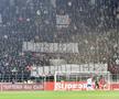 Mesajele afișate de galeria Rapidului la 1-2 cu Farul // foto: Cristi Preda, GSP