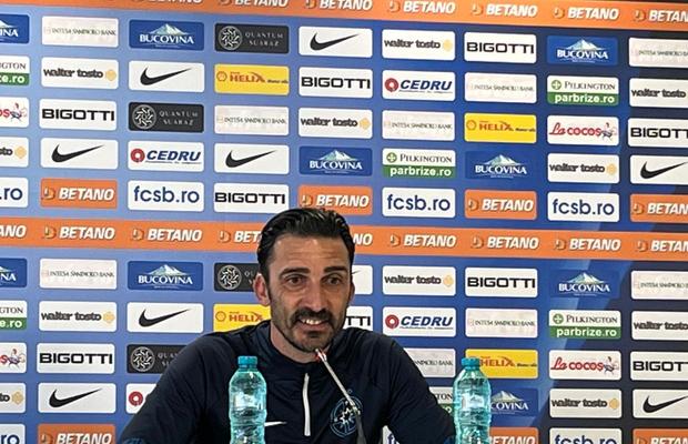 Elias Charalambous, apel la suporteri înainte de FCSB - Sepsi: „Suferim după înfrângere, avem nevoie mai mult ca oricând”