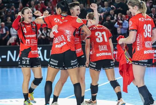 Performanță istorică: Gloria Bistrița s-a calificat în semifinalele EHF European League! FOTO: Facebook @Gloria Bistrița