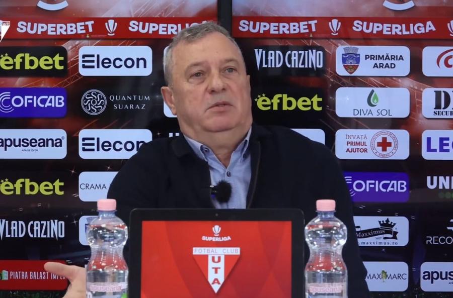 Mircea Rednic Mircea Rednic, după ce UTA a rămas suspendată: „E un tsunami!” » GSP a calculat câți bani pierd arădenii