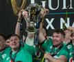 Irlanda e din nou camioană în Six Nations și păstrează astfel trofeul cucerit anul trecut. Foto: Imago