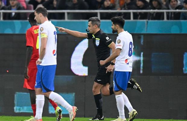 A fost anunțat arbitrul de la FCSB - Sepsi » Probleme mari la ultimul meci + „central” de top la Hermannstadt - Dinamo