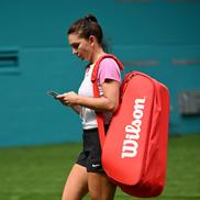 Simona Halep, antrenament la Miami Foto: Imago