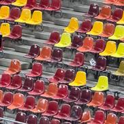 FCSB, cu sistemul de sonorizare în peluză. FOTO: GSP.RO