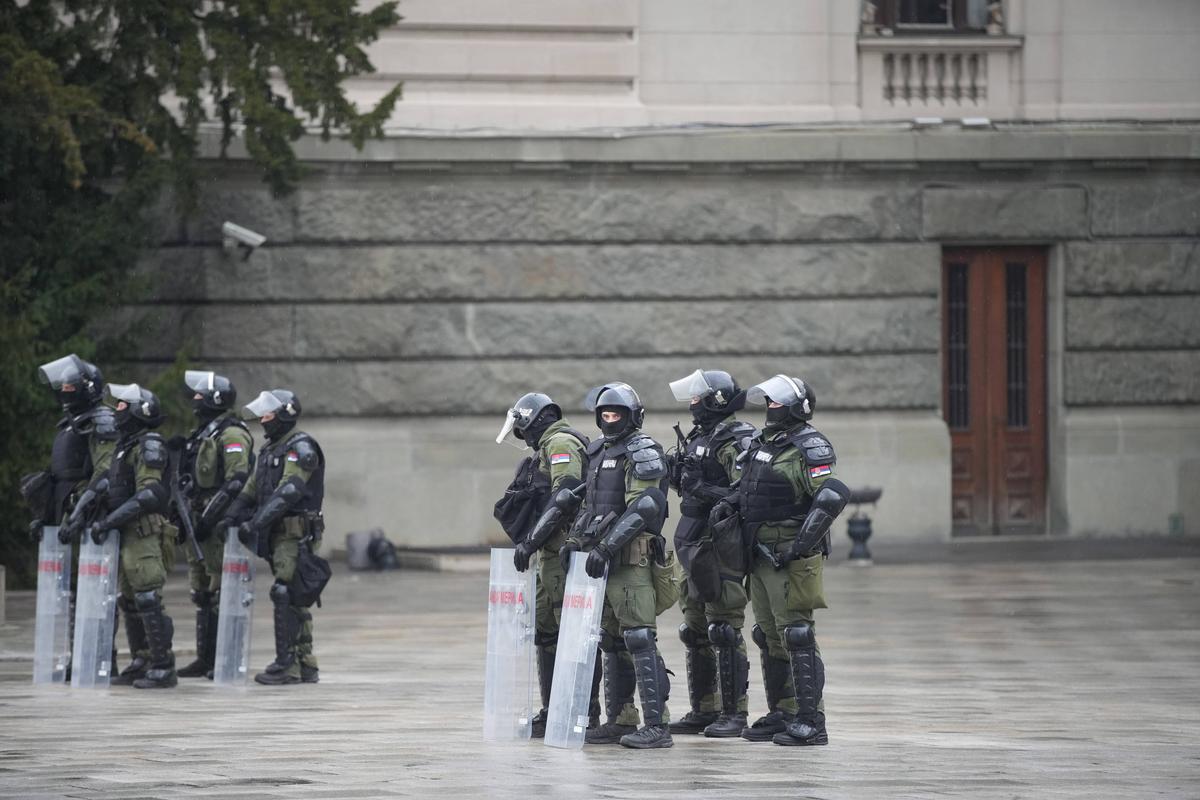 Protest în Serbia, 15 martie 2025
