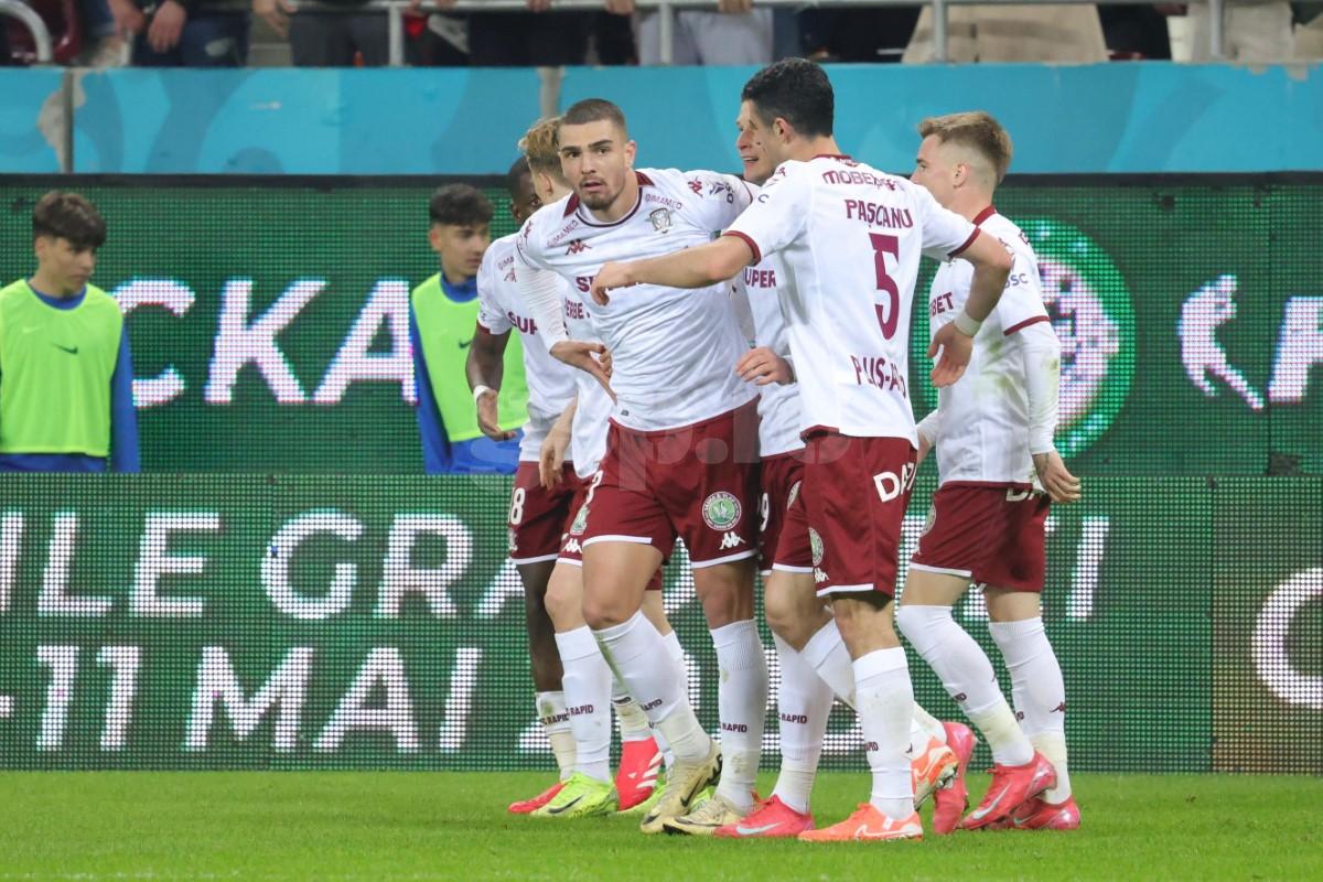 Eliminarea lui Borza a schimbat derby-ul! 5 cifre care arată cum s-a rupt FCSB - Rapid în ultimele minute