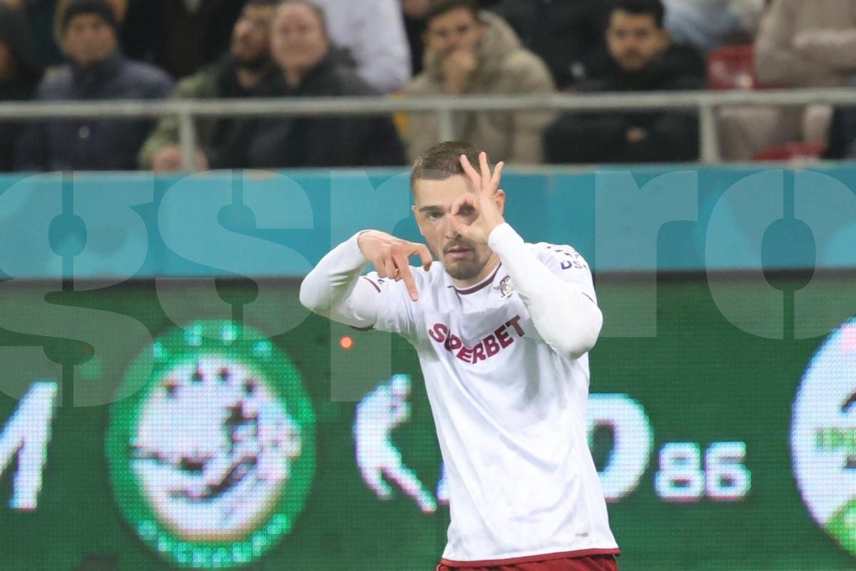 Anunțul-surpriză făcut de Gigi Becali! Fotbalistul Rapidului a fost propus la FCSB de tatăl lui: „L-am blocat”