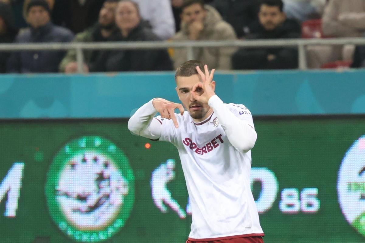 FCSB - Rapid, în etapa 1 din play-off 2024-2025: imagini din meci