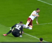 Rapid a cerut penalty în prima repriză a derby-ului cu FCSB, foto: captură Prima Sport