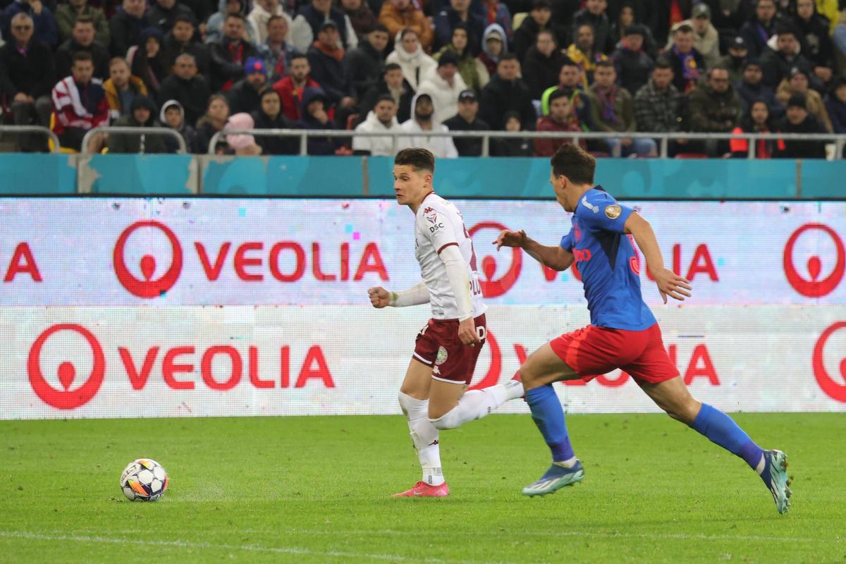 Daniel Bîrligea, revenire cu gol la FCSB: „O să ne distrăm în play-off”