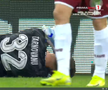 Rapid a cerut penalty în prima repriză a derby-ului cu FCSB, foto: captură Prima Sport