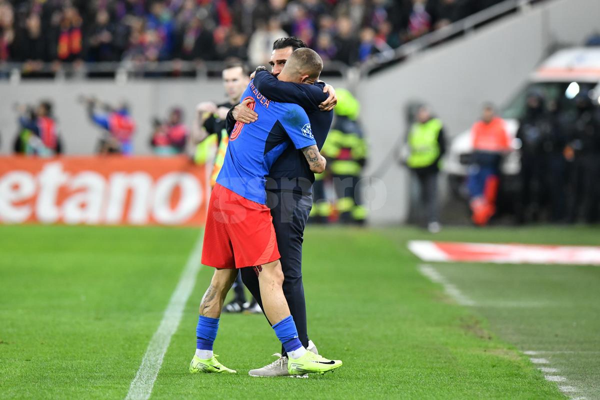 FCSB - Rapid, în etapa 1 din play-off 2024-2025: imagini din meci