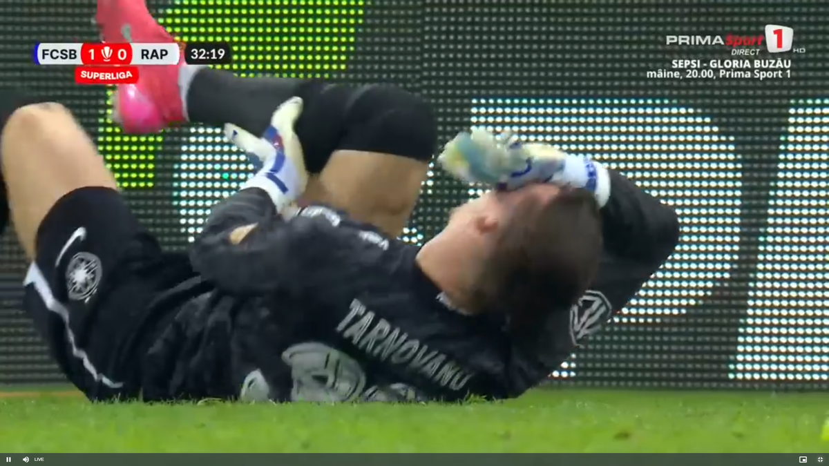 Faza din Rapid - FCSB care l-a făcut pe Marius Șumudică să ceară disperat intervenția VAR » Primul verdict al specialistului