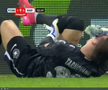 Rapid a cerut penalty în prima repriză a derby-ului cu FCSB, foto: captură Prima Sport