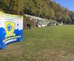 Stadionul din Râșnov, poziționat într-un loc pitoresc