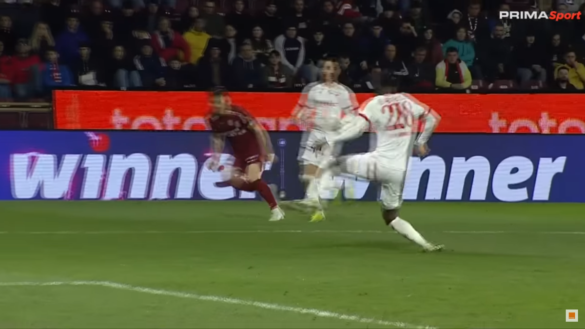 „Hențul lui Homawoo e intenționat, fără discuții” » Conspirație lansată în direct, după CFR Cluj - Dinamo