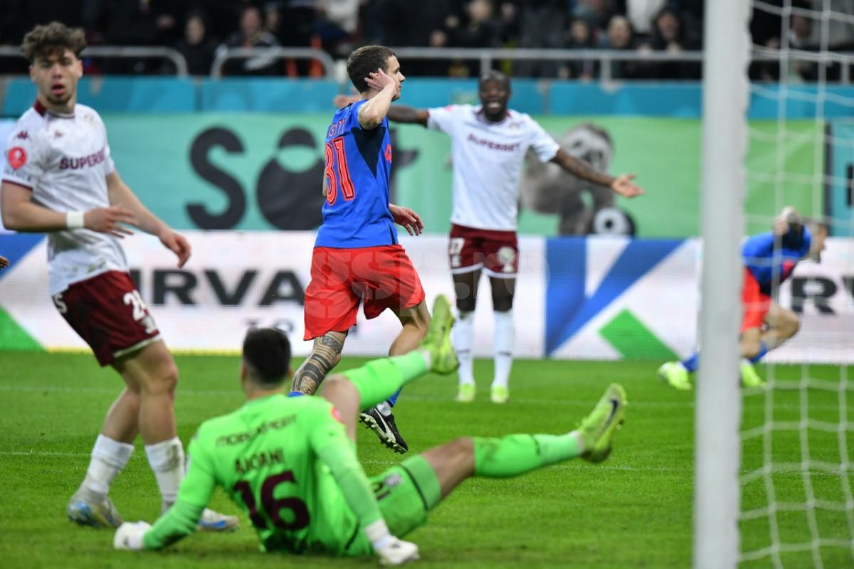 Eliminarea lui Borza a schimbat derby-ul! 5 cifre care arată cum s-a rupt FCSB - Rapid în ultimele minute
