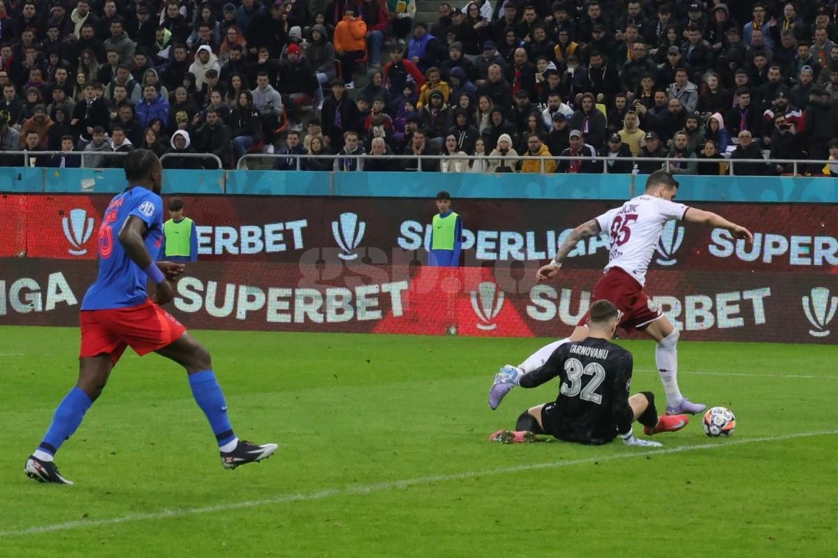 FCSB - Rapid, în etapa 1 din play-off 2024-2025: imagini din meci