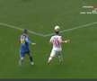 Gol de cascadorii râsului în Superliga! Ploaia de la Sibiu l-a doborât pe portarul Krell