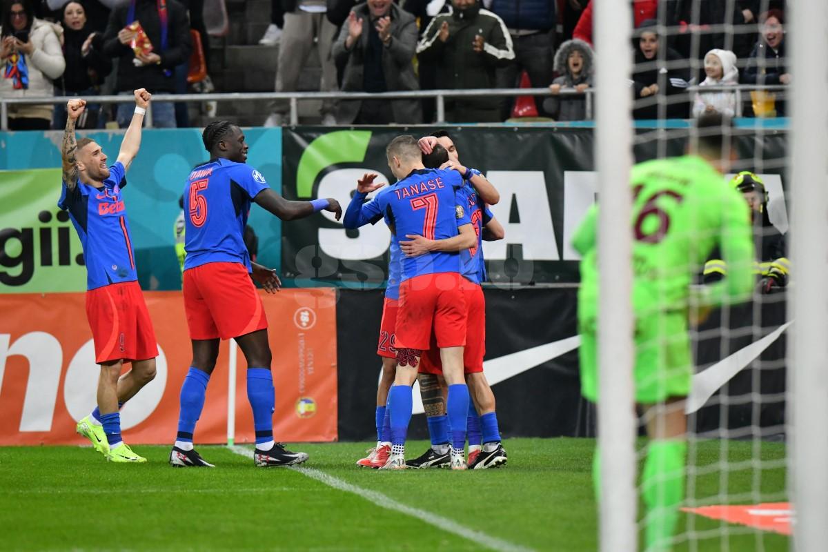 FCSB - Rapid, în etapa 1 din play-off 2024-2025: imagini din meci