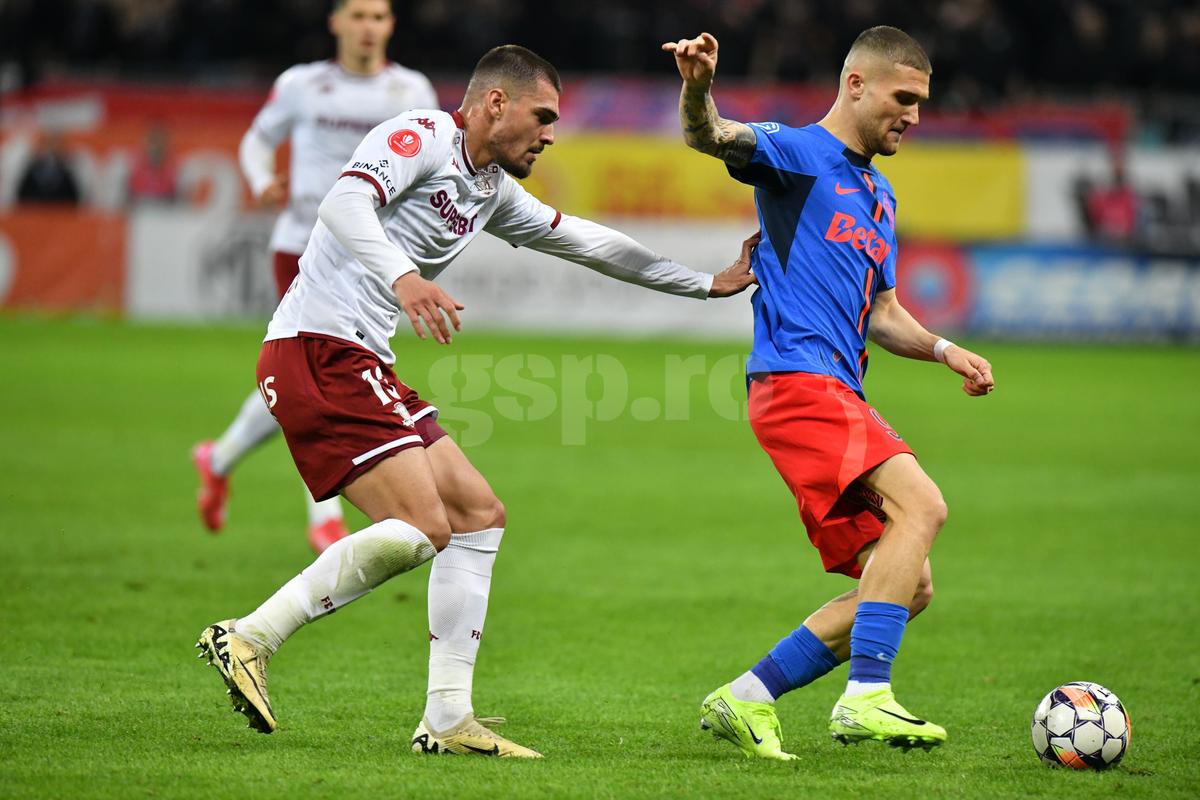 FCSB - Rapid, în etapa 1 din play-off 2024-2025: imagini din meci