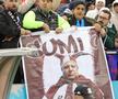 Galeria FCSB l-a îmbrăcat pe Șumudică în bufon! Jigniri și mesaje batjocoritoare: antrenorul s-a plâns la arbitru