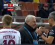 Rapid a cerut penalty în prima repriză a derby-ului cu FCSB, foto: captură Prima Sport