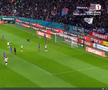 Rapid a cerut penalty în prima repriză a derby-ului cu FCSB, foto: captură Prima Sport