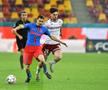 Andrei Borza, eliminat de Horațiu Feșnic în FCSB - Rapid // FOTO: Cristi Preda (GSP.RO)